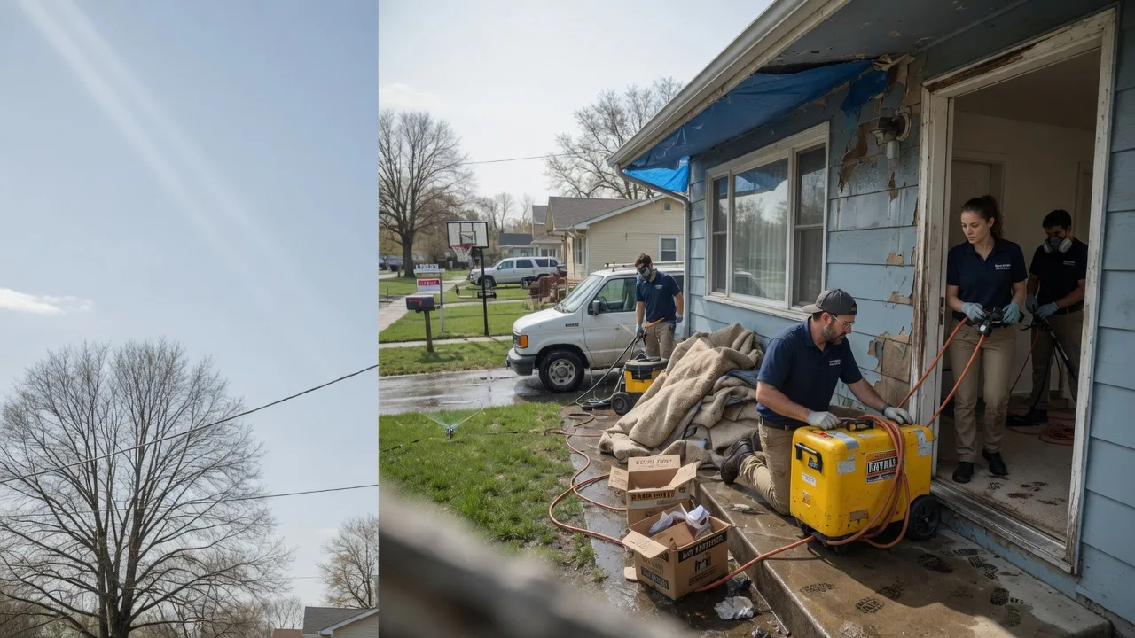 Basement Flood Cleanup in Spencer, SD near me